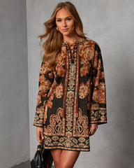Evangelena Sweater Mini Dress