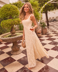 Sweet Summer Escape Lace Maxi Dress