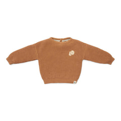 Brauner Little Dutch Strickpullover – Produktfoto