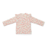 Langärmeliges Schwimmshirt Sunny Flowers Multi-colour | Little Dutch