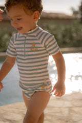Schwimmwindel Stripes Surf Blue | Little Dutch
