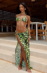 Tropical Life Sarong Lime Whisper