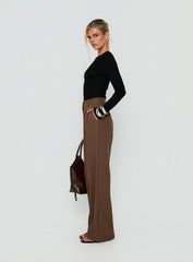 Archer Pants Brown Petite