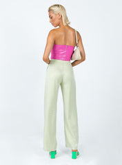 Archer Pants Green Check
