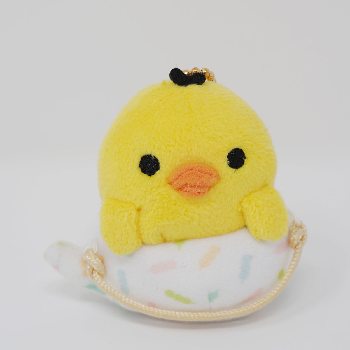 2016 Kiiroitori Teapot Plush Keychain - Rilakkuma Tea House Theme - San-X
