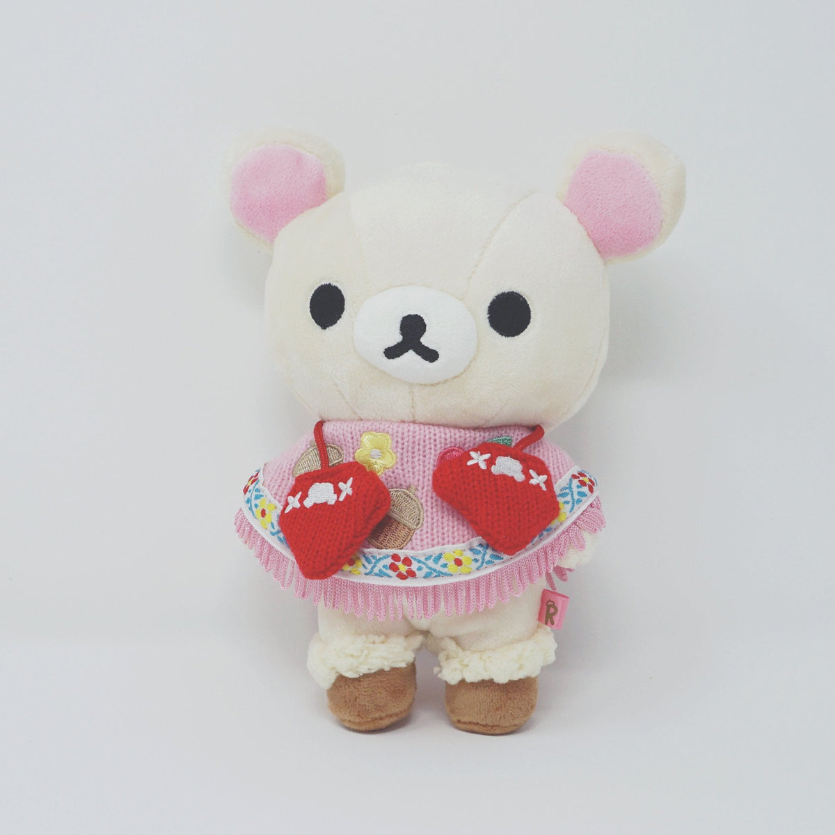 2016 Korilakkuma Fall Poncho Outfit Plush - Gloves Gift Theme Rilakkuma