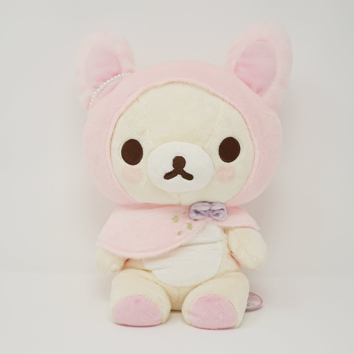 2016 Korilakkuma Bunny Cape Medium Plush - Soft & Sweet Dreams Rilakkuma