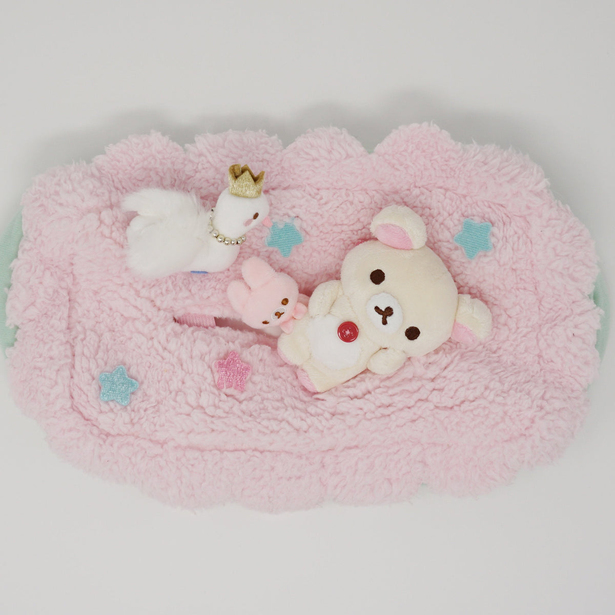 2016 Korilakkuma Pastel Plush Tissue Box Cover - Korilakkuma's Fluffy Cute Dream Theme - Rilakkuma