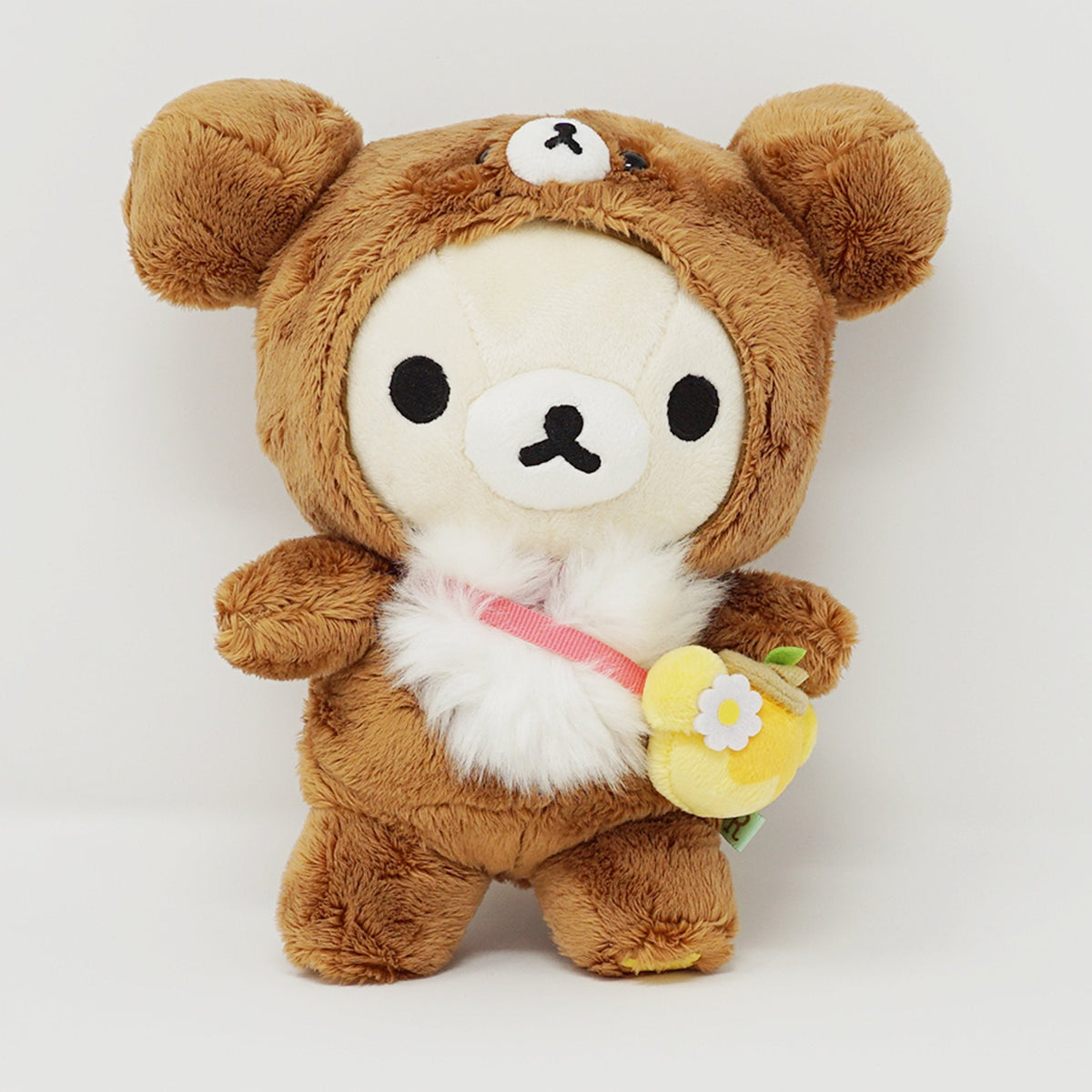 2016 Korilakkuma in Chairoikoguma Outfit Plush - Korilakkuma's New Friend Theme - Rilakkuma - San-X