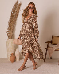 Cecelia High Low Midi Dress