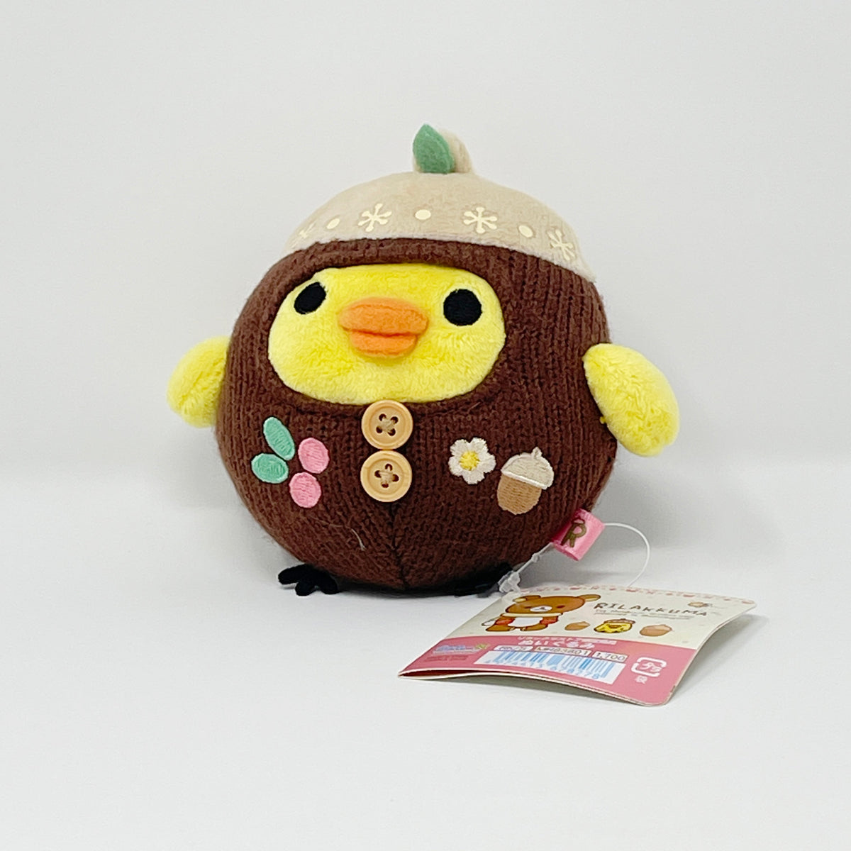 2016 Kiiroitori Acorn Embroidered Outfit Gloves Plush - Gloves Gift Theme - Rilakkuma - San-X