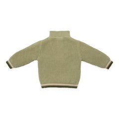 Gestrickter Pullover Green | Little Dutch