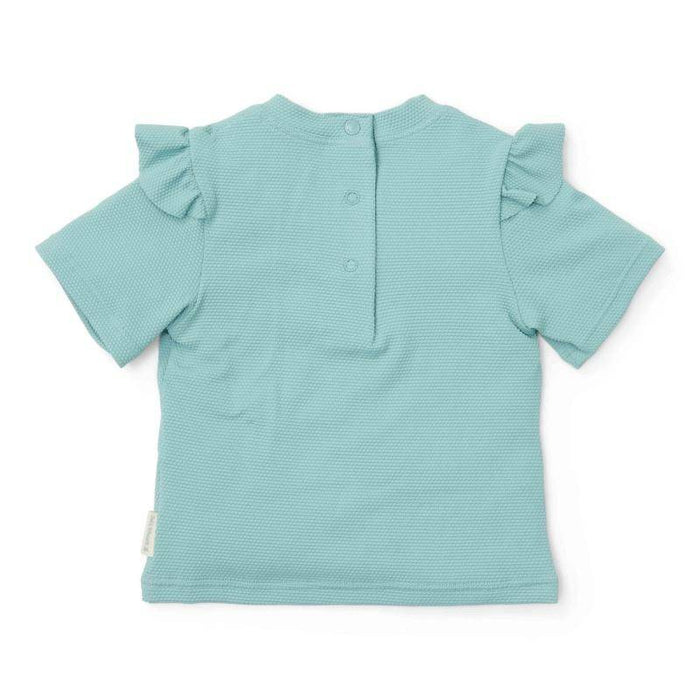 Kurzärmeliges Schwimmshirt  Ocean Treasures Surf Blue | Little Dutch