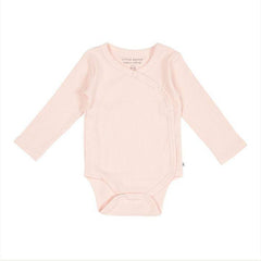 Langarm-Wickelbody Rosa | Little Dutch
