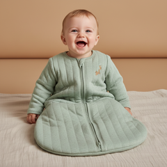 Schlafsack Winter 110 cm Sage | Little Dutch