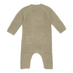 Strick-Strampler Sailors Bay Olive | Little Dutch
