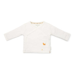T-shirt wrap langärmlich cremefarben - Little Farm | Little Dutch